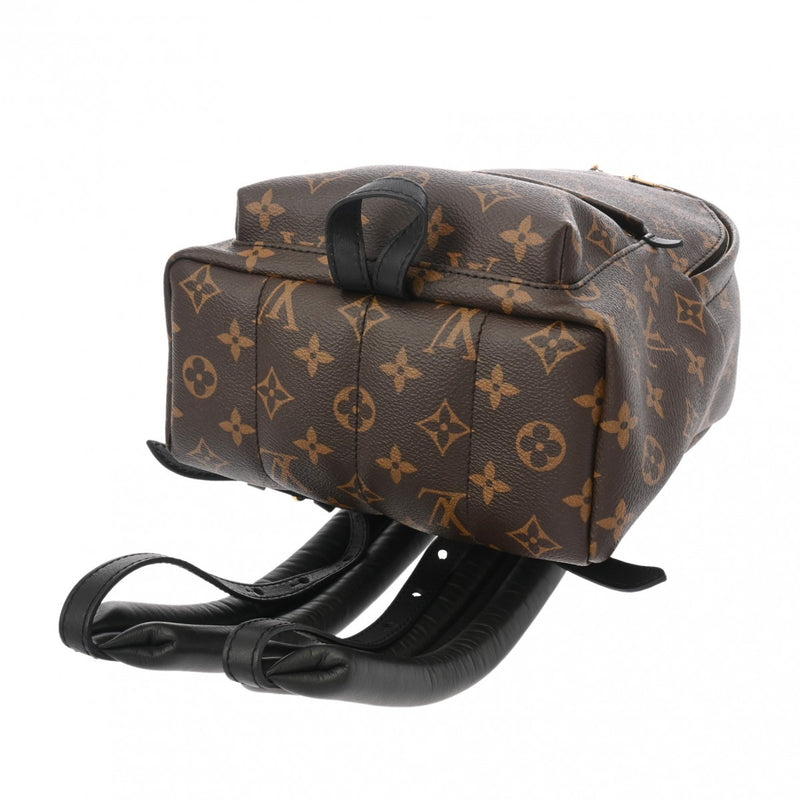 LOUIS VUITTON ルイヴィトン モノグラム パームスプリングス バックパック PM 旧型 ブラウン/ブラック M44871 レディース リュック・デイパック ABランク 中古 銀蔵