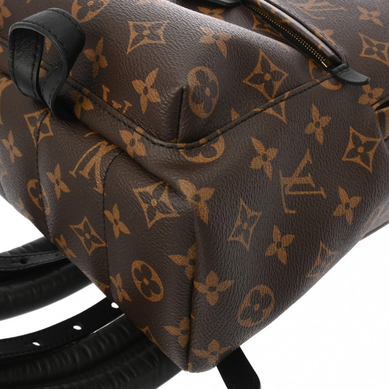 LOUIS VUITTON ルイヴィトン モノグラム パームスプリングス バックパック PM 旧型 ブラウン/ブラック M44871 レディース リュック・デイパック ABランク 中古 銀蔵