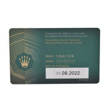 ロレックス サブマリーナ デイト ギャランティ 126613LB 8桁 ランダム番 青 メンズ 腕時計 自動巻き 銀蔵