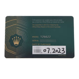 ロレックス ヨットマスター40 126622 ランダム品番 スレート メンズ 腕時計 自動巻き 銀蔵