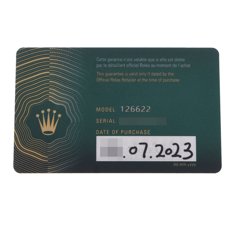 ロレックス ヨットマスター40 126622 ランダム品番 スレート メンズ 腕時計 自動巻き 銀蔵