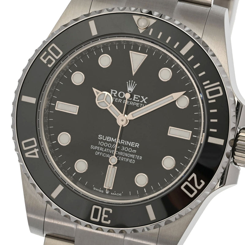 ロレックス サブマリーナ 124060 ランダム番 メンズ 腕時計 自動巻き 銀蔵