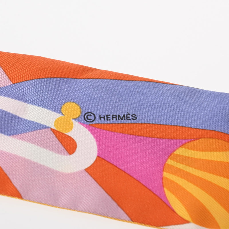 HERMES エルメス ツイリー Parade en Fanfare マルチカラー 064006S レディース シルク100％ スカーフ 新品 銀蔵