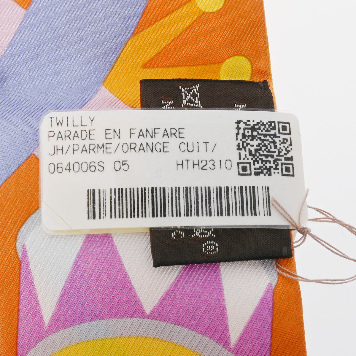 エルメスツイリー Parade en Fanfare ジョーヌ/パルム/オレンジキュイ