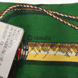HERMES エルメス ツイリー CAVALCADES エメロード 061829S レディース シルク100％ スカーフ 未使用 銀蔵