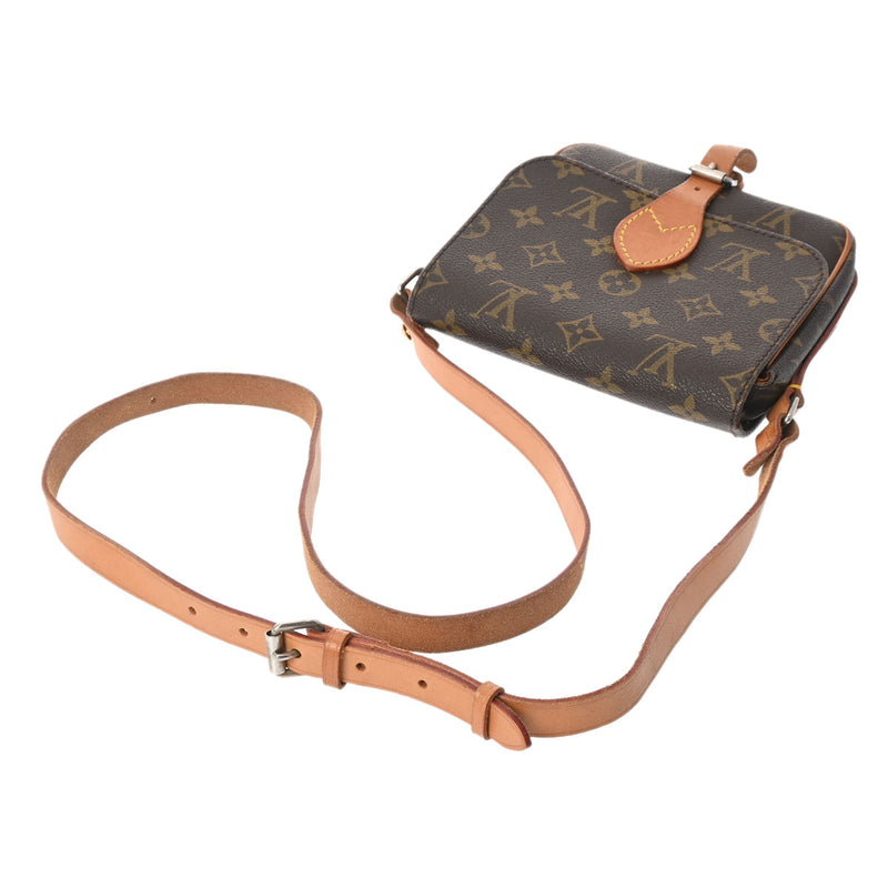 LOUIS VUITTON ルイヴィトン モノグラム カルトシエール  ブラウン M51254 レディース モノグラムキャンバス ショルダーバッグ Bランク 中古 銀蔵