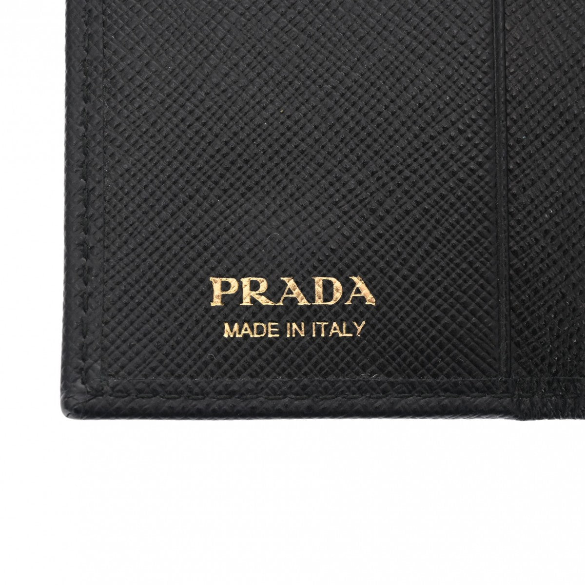 PRADA ブラックキーケース ゴールド金具 プラダ4連キーケース ブラック ゴールド金具 レディース キーケース