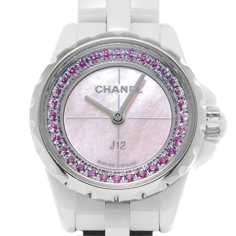 CHANEL シャネル J12 XS ボーイズ 腕時計 クォーツ Aランク 中古 銀蔵