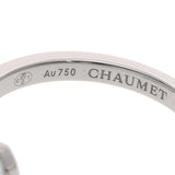 CHAUMET ショーメ ジョセフィーヌ ロンド エグレット #51 ダイヤ アクアマリン 10.5号 レディース K18ホワイトゴールド リング・指輪 Aランク 中古 銀蔵