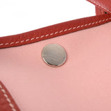 HERMES エルメス ガーデンパーティ TPM トート ローズサクラ T刻印(2015年頃) レディース トワルオフィシエ ネゴンダ ハンドバッグ Aランク 中古 銀蔵