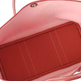 HERMES エルメス ガーデンパーティ TPM トート ローズサクラ T刻印(2015年頃) レディース トワルオフィシエ ネゴンダ ハンドバッグ Aランク 中古 銀蔵