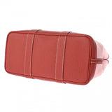 HERMES エルメス ガーデンパーティ TPM トート ローズサクラ T刻印(2015年頃) レディース トワルオフィシエ ネゴンダ ハンドバッグ Aランク 中古 銀蔵