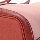 HERMES エルメス ガーデンパーティ TPM トート ローズサクラ T刻印(2015年頃) レディース トワルオフィシエ ネゴンダ ハンドバッグ Aランク 中古 銀蔵
