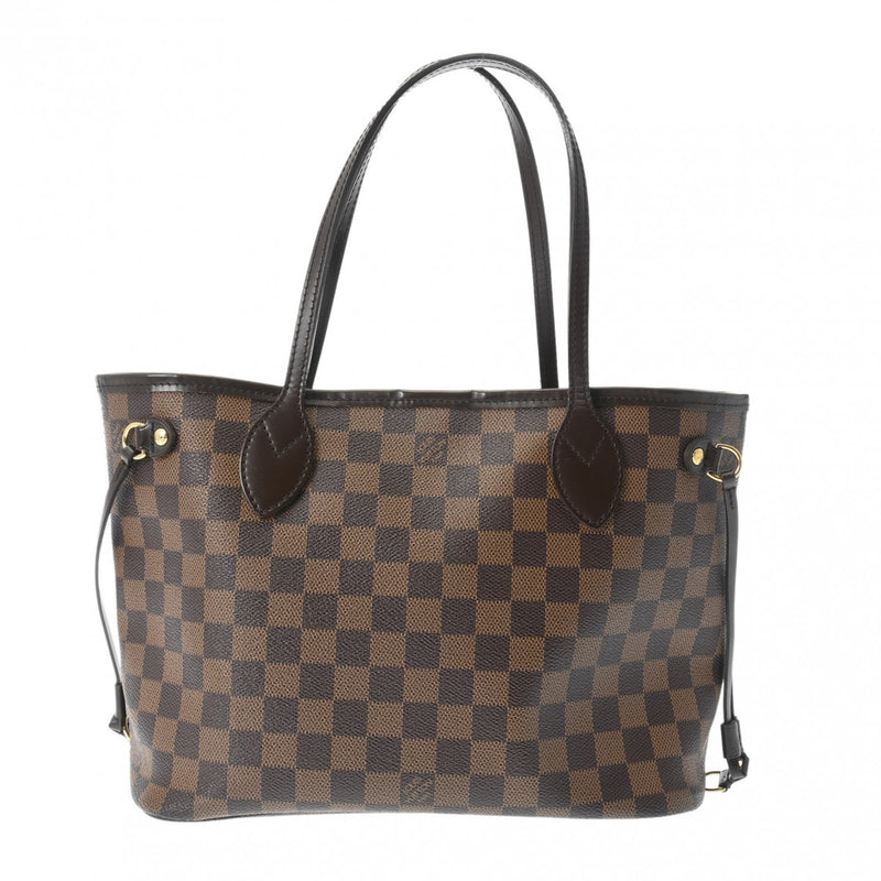 LOUIS VUITTON ルイヴィトン ダミエ ネヴァーフル PM  ブラウン N51109 レディース ダミエキャンバス ハンドバッグ ABランク 中古 銀蔵