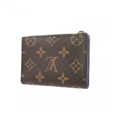 LOUIS VUITTON ルイヴィトン モノグラム ポルトフォイユリサ ブラウン/ライラック M82415 レディース モノグラムキャンバス 二つ折り財布 新同 中古 銀蔵