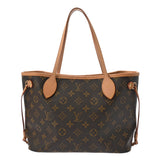 LOUIS VUITTON ルイヴィトン モノグラム ネヴァーフル PM 旧型 ブラウン M40155 レディース モノグラムキャンバス ハンドバッグ Bランク 中古 銀蔵