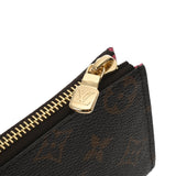 LOUIS VUITTON ルイヴィトン モノグラム ポルトフォイユ ノア コンパクト 財布 ブラウン/グレナード M83676 レディース モノグラムキャンバス コインケース 新同 中古 銀蔵