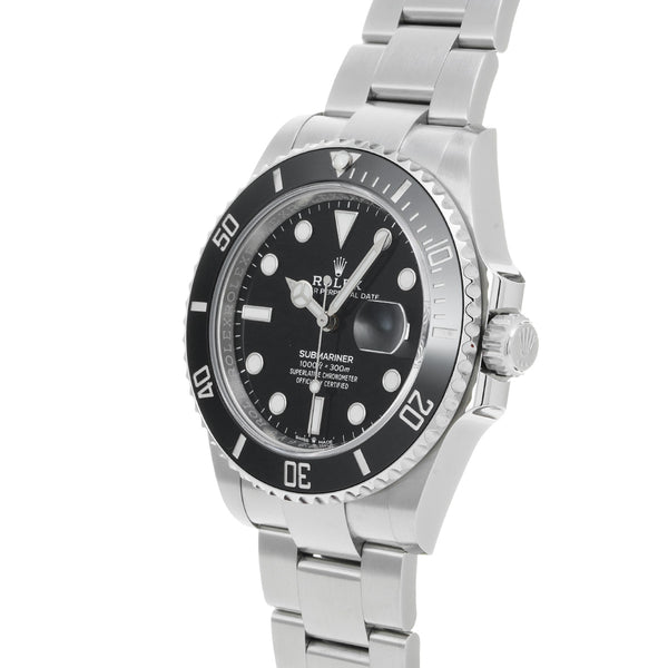ロレックス サブマリーナ デイト 126610LN ランダムシリアル ブラック メンズ 腕時計 自動巻き 中古 銀蔵