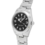 ロレックス エクスプローラー 36 124270 ランダムシリアル ブラック メンズ 腕時計 自動巻き 中古 銀蔵