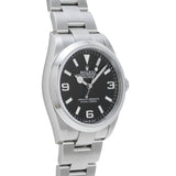 ロレックス エクスプローラー 36 124270 ランダムシリアル ブラック メンズ 腕時計 自動巻き 中古 銀蔵