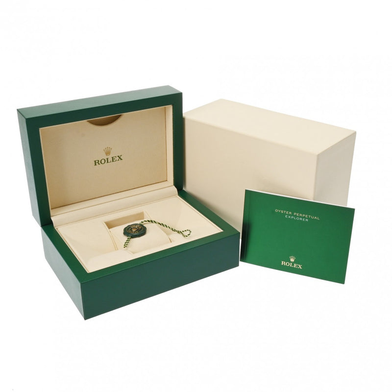 ロレックス エクスプローラー 36 124270 ランダムシリアル ブラック メンズ 腕時計 自動巻き 中古 銀蔵