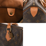 LOUIS VUITTON ルイヴィトン モノグラム スピーディ 25 旧型 ブラウン M41528 レディース モノグラムキャンバス ハンドバッグ Bランク 中古 銀蔵