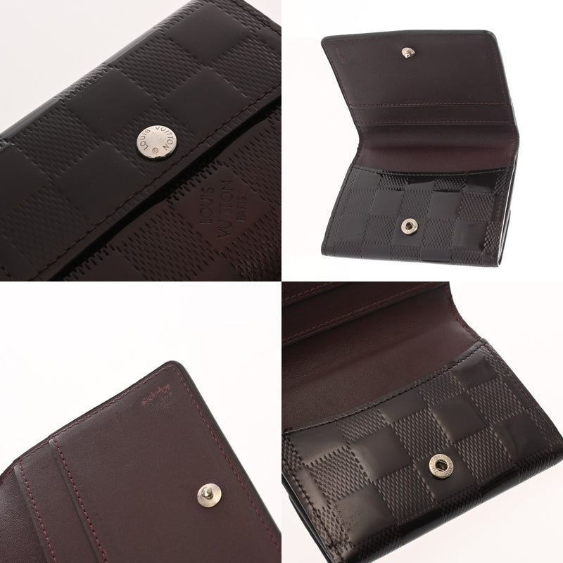 LOUIS VUITTON ルイヴィトン ダミエヴェルニ ラドロー カーマイン M92135 レディース ヴェルニ コインケース Bランク 中古 銀蔵