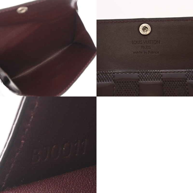 LOUIS VUITTON ルイヴィトン ダミエヴェルニ ラドロー カーマイン M92135 レディース ヴェルニ コインケース Bランク 中古 銀蔵