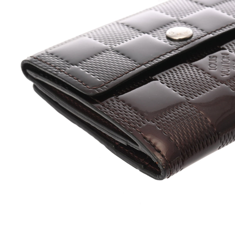 LOUIS VUITTON ルイヴィトン ダミエヴェルニ ラドロー カーマイン M92135 レディース ヴェルニ コインケース Bランク 中古 銀蔵