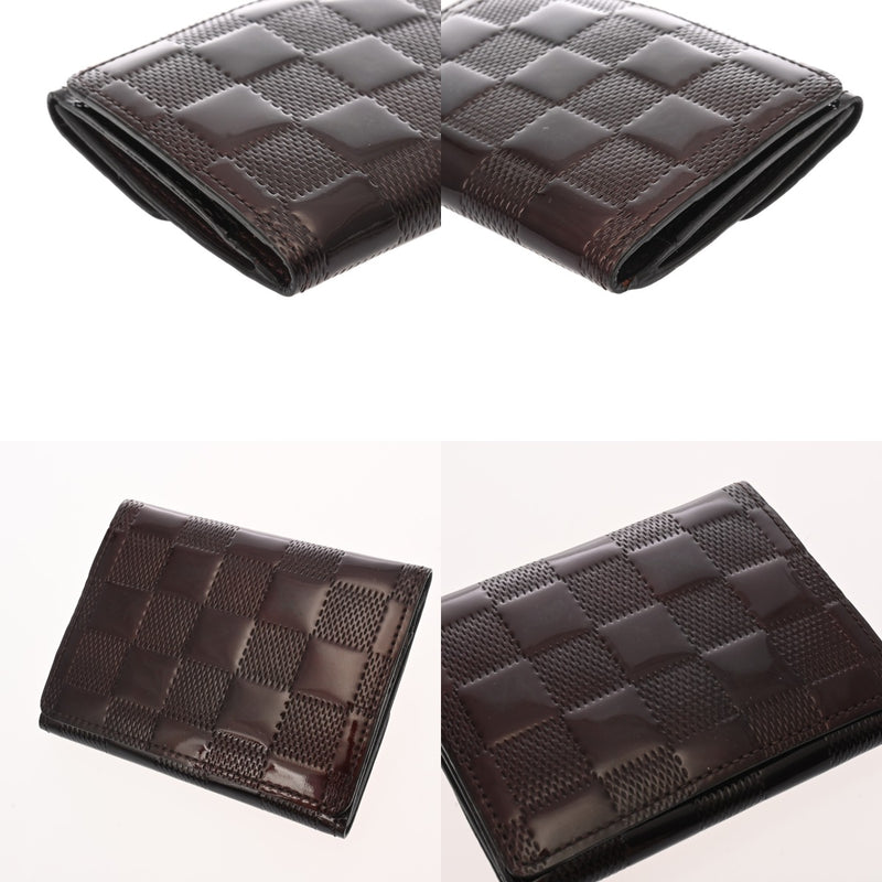 LOUIS VUITTON ルイヴィトン ダミエヴェルニ ラドロー カーマイン M92135 レディース ヴェルニ コインケース Bランク 中古 銀蔵