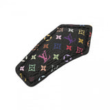 LOUIS VUITTON ルイヴィトン LV バックステージ ミニ ブラック マルチカラー M02497 レディース モノグラムキャンバス バレッタ 未使用 銀蔵