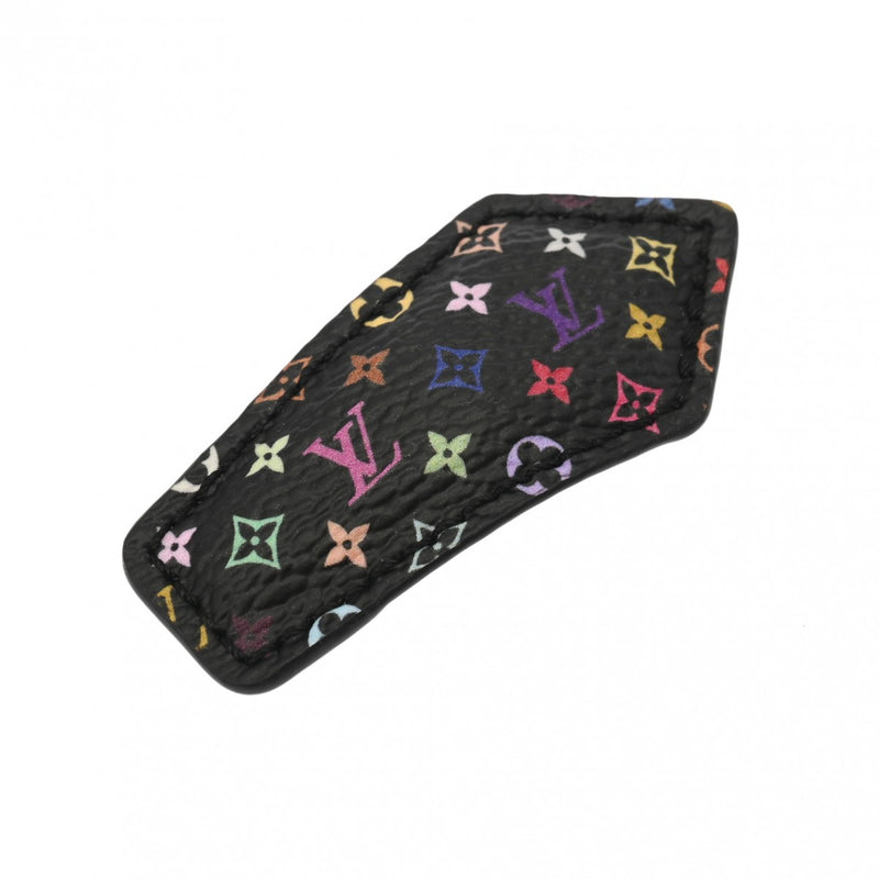 LOUIS VUITTON ルイヴィトン LV バックステージ ミニ ブラック マルチカラー M02497 レディース モノグラムキャンバス バレッタ 未使用 銀蔵