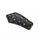 LOUIS VUITTON ルイヴィトン LV バックステージ ミニ ブラック マルチカラー M02497 レディース モノグラムキャンバス バレッタ 未使用 銀蔵