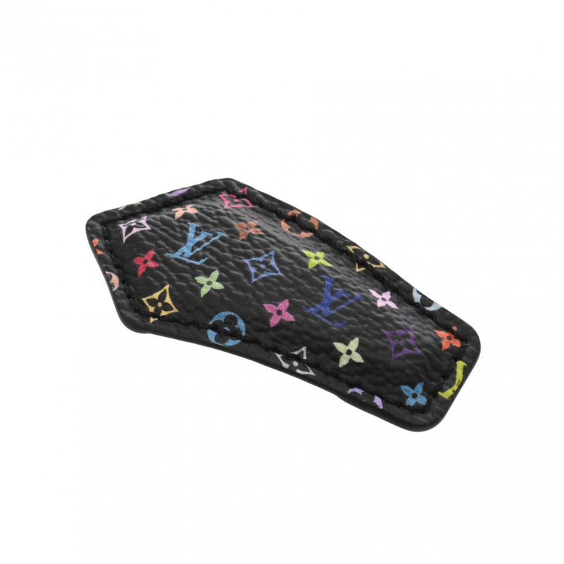 LOUIS VUITTON ルイヴィトン LV バックステージ ミニ ブラック マルチカラー M02497 レディース モノグラムキャンバス バレッタ 未使用 銀蔵