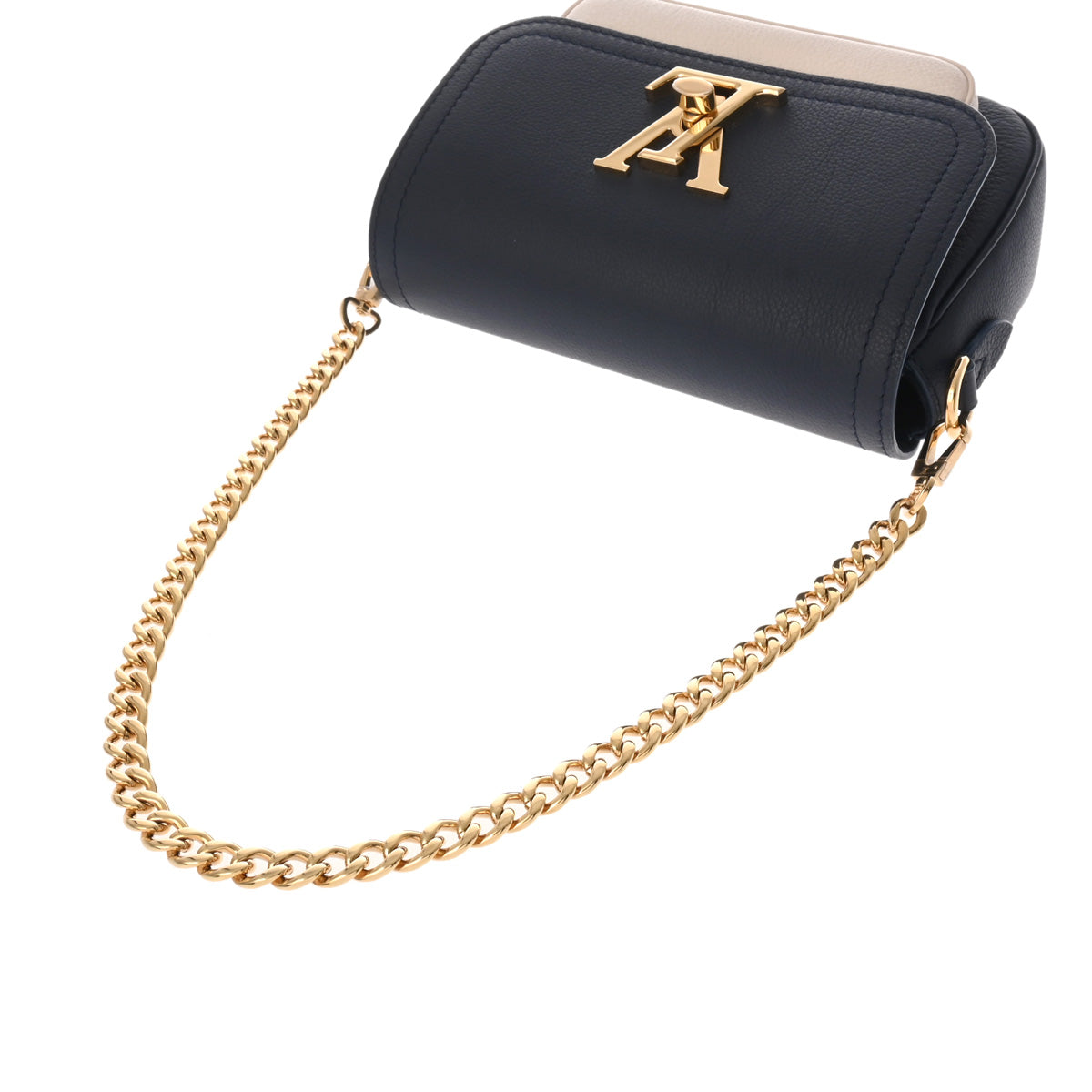 【商談中】極上　LOUIS VUITTON ルイ・ヴィトン 2WAY チェーンショルダーバッグ マイロックミー 黒色　カーフレザー M69183  購入価格40万　正規直営店購入 完売前に!!《LOUIS VUITTON》マイロックミー・チェーン (Louis Vuitton