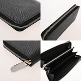 LOUIS VUITTON ルイヴィトン エピ ジッピーウォレット ノワール M61857 メンズ レザー 長財布 新同 中古 銀蔵