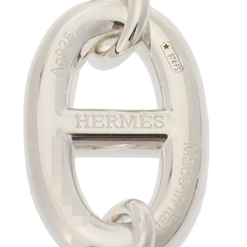 HERMES エルメス ファランドール 80cm ロングネックレス レディース シルバー925 ネックレス 未使用 銀蔵