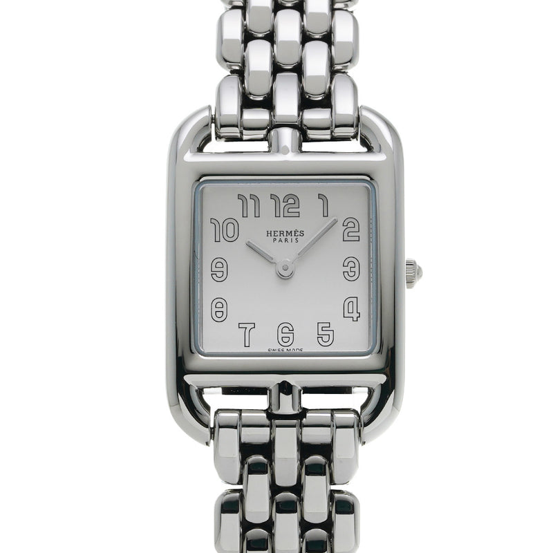 エルメス ケープコッド PM 31mm CC1.210.220 シルバー メンズ 腕時計 クォーツ 銀蔵