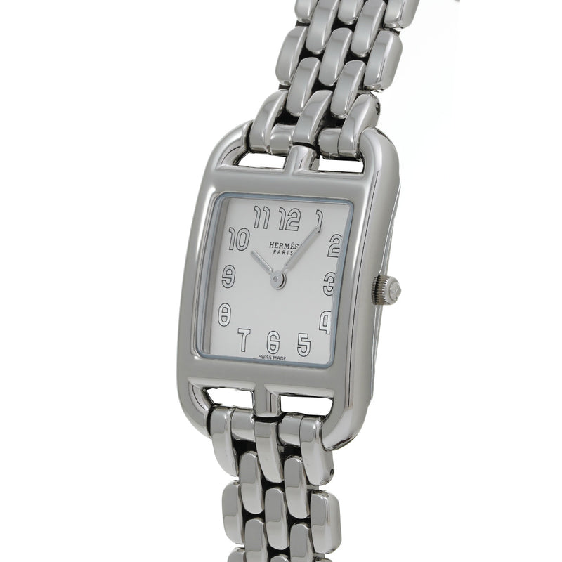 エルメス ケープコッド PM 31mm CC1.210.220 シルバー メンズ 腕時計 クォーツ 銀蔵