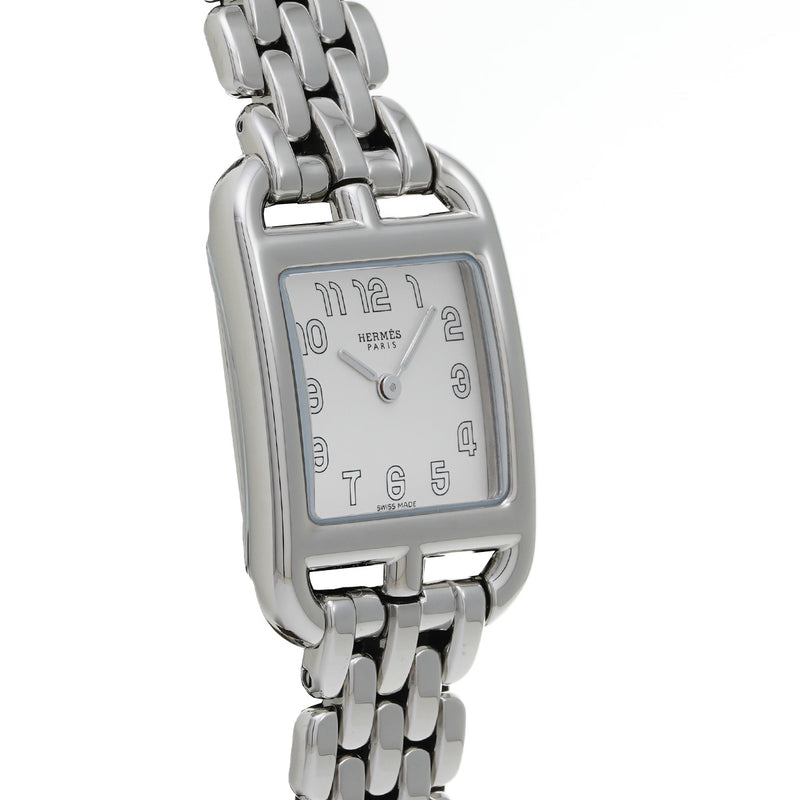 エルメス ケープコッド PM 31mm CC1.210.220 シルバー メンズ 腕時計 クォーツ 銀蔵