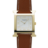 エルメス Hウォッチ HH1.801.221 ホワイト メンズ 腕時計 自動巻き 銀蔵