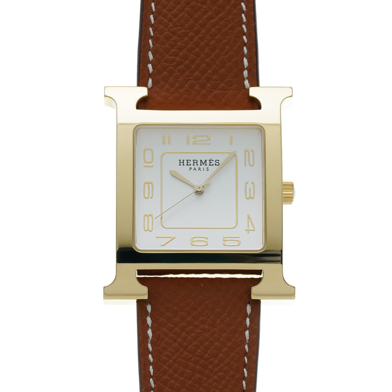 エルメス Hウォッチ HH1.801.221 ホワイト メンズ 腕時計 自動巻き 銀蔵