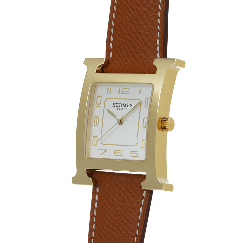 エルメス Hウォッチ HH1.801.221 ホワイト メンズ 腕時計 自動巻き 銀蔵