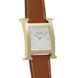 エルメス Hウォッチ HH1.801.221 ホワイト メンズ 腕時計 自動巻き 銀蔵