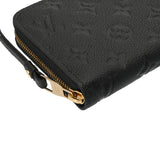 LOUIS VUITTON ルイヴィトン モノグラムアンプラント ジッピーウォレット ノワール M61864 レディース レザー 長財布 未使用 銀蔵