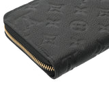 LOUIS VUITTON ルイヴィトン モノグラムアンプラント ジッピーウォレット ノワール M61864 レディース レザー 長財布 未使用 銀蔵