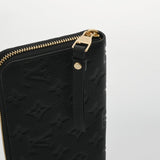 LOUIS VUITTON ルイヴィトン モノグラムアンプラント ジッピーウォレット ノワール M61864 レディース レザー 長財布 未使用 銀蔵