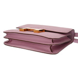 HERMES エルメス コンスタンス ミニ 18 ピンク U刻印(2022年頃) レディース ヴォーエプソン ショルダーバッグ Aランク 中古 銀蔵