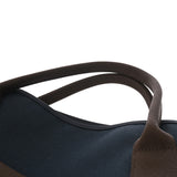 HERMES エルメス サックドパンサージュ グルーム ネイビー/フー Y刻印(2020年頃) レディース トワルシェブロン トートバッグ ABランク 中古 銀蔵