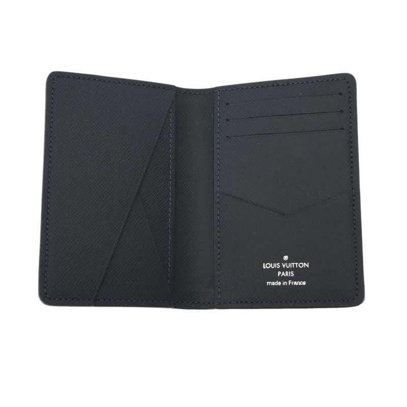 LOUIS VUITTON ルイヴィトン タイガ オーガナイザードゥポッシュ パスケース ルージュ M63411 メンズ レザー カードケース Aランク 中古 銀蔵